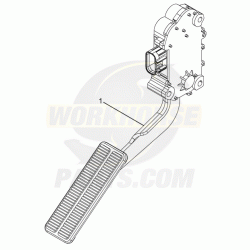 W0003519 - Workhorse Throttle Pedal Assembly